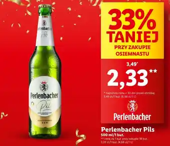 Lidl Perlenbacher Pils 500 ml oferta