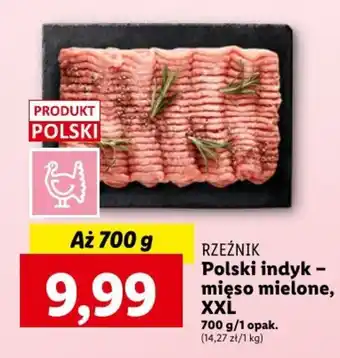 Lidl Polski indyk - mięso mielone, XXL 700 g oferta