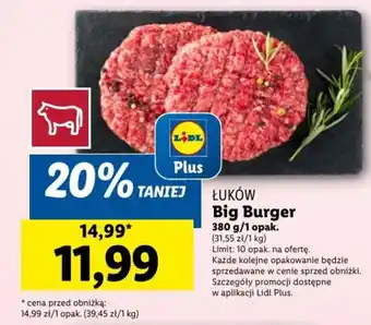 Lidl Big Burger 380 g/1 opak. oferta