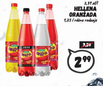 Wafelek Oranżada Hellena 1,25l oferta