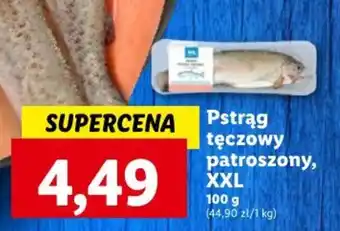 Lidl Pstrąg tęczowy patroszony, XXL 100 g oferta