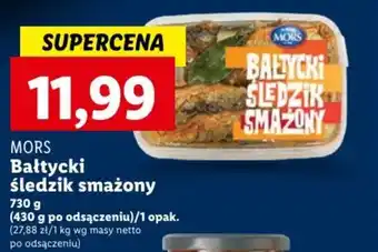 Bałtycki śledzik smażony 730 g