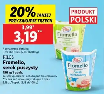 Lidl Fromello, serek puszysty oferta