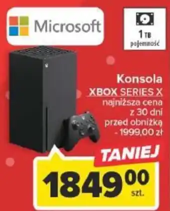 Carrefour Konsola XBOX SERIES X oferta