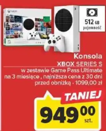 Carrefour Konsola XBOX SERIES S oferta