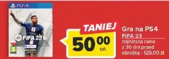 Carrefour Gra na PS4 FIFA 23 oferta