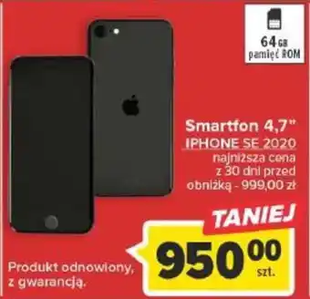 Smartfon 4,7" IPHONE SE 2020