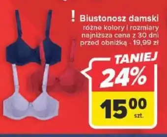 Carrefour Biustonosz damski oferta
