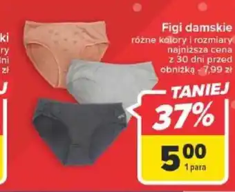 Carrefour Figi damskie oferta