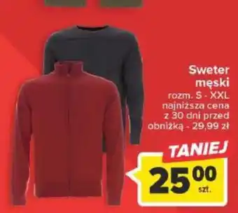 Carrefour Sweter męski oferta