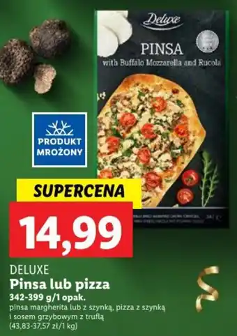 Lidl Pinsa lub pizza 342-399 g/1 opak. oferta