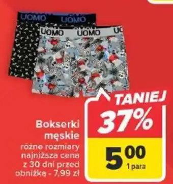 Carrefour Bokserki męskie oferta