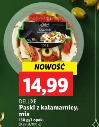 Lidl Paski z kałamarnicy, mix 150 g/1 opak. oferta