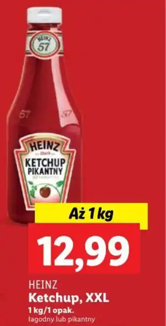 Lidl Ketchup, XXL 1 kg/1 opak. oferta