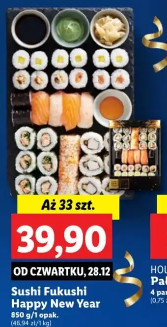 Lidl Sushi Fukushi Happy New Year 850 g/1 opak. oferta