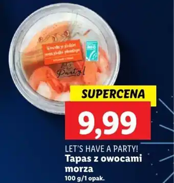 Tapas z owocami morza 100 g/1 opak.