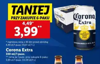 Lidl Corona Extra 330 ml/1 pusz. oferta