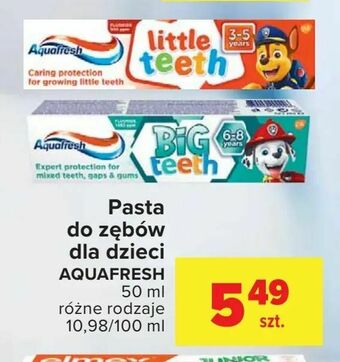 Carrefour Pasta do zębów dla dzieci oferta