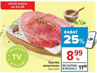 Carrefour Szynka wieprzowa oferta