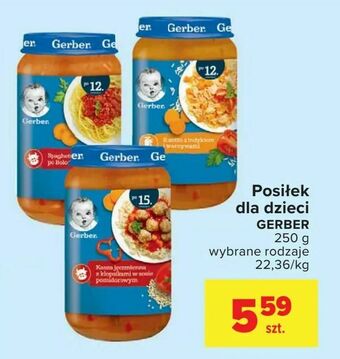 Carrefour Posiłek dla dzieci oferta