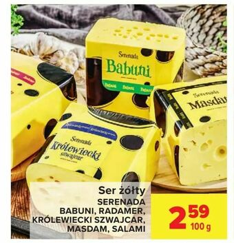 Carrefour Ser żółty oferta