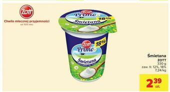 Carrefour Śmietana oferta