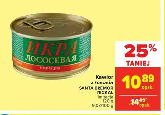 Carrefour Kawior z łososia oferta