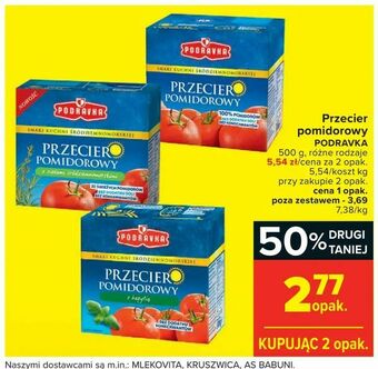 Carrefour Przecier pomidorowy oferta