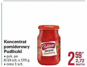 Makro Koncentrat pomidorowy Pudliszki 195g oferta