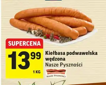 Intermarche Kiełbasa podwawelska wędzona oferta