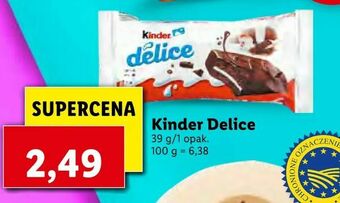 Lidl Kinder Delice oferta