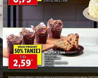 Lidl Muffin Lion oferta