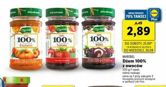 Lidl Dżem 100% z owoców oferta