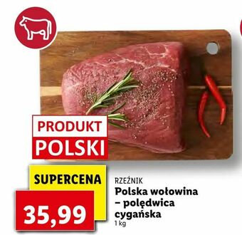Lidl Polska wołowina - polędwica cygańska oferta