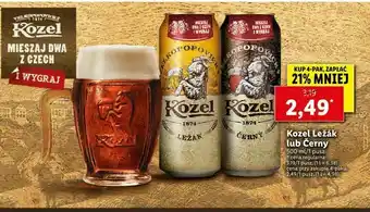 Lidl Kozel Ležák lub Černy oferta