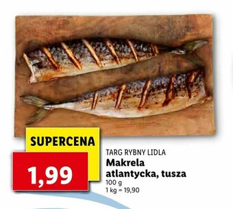 Lidl Makrela atlantycka, tusza oferta
