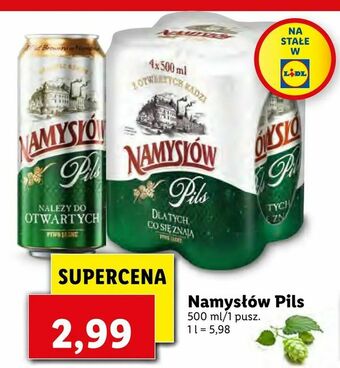 Lidl Namysłów Pils oferta
