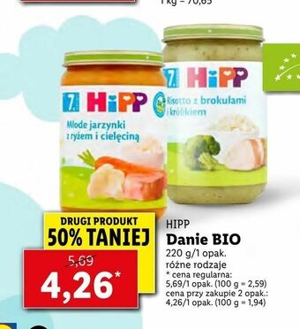 Lidl Danie BIO oferta