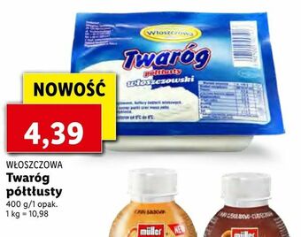 Lidl Twaróg półtłusty oferta