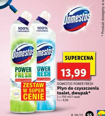 Lidl Płyn do czyszczenia toalet, dwupak oferta