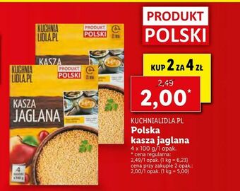 Lidl Polska kasza jaglana oferta