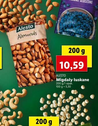 Lidl Migdały łuskane oferta