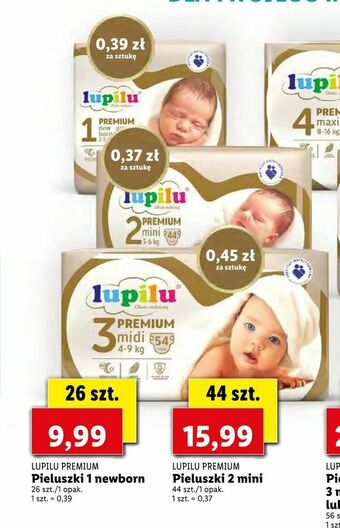 Lidl Pieluszki 2 mini oferta