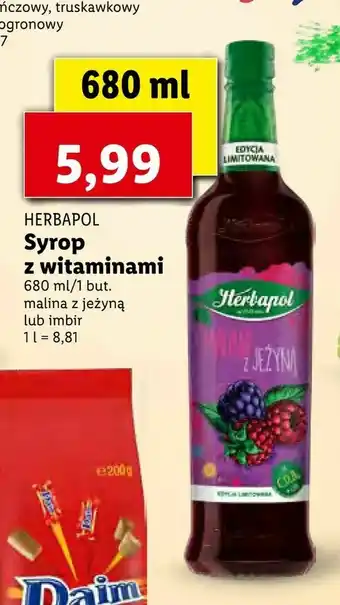 Lidl Syrop z witaminami oferta