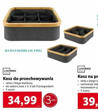 Lidl Kosz do przechowywania oferta