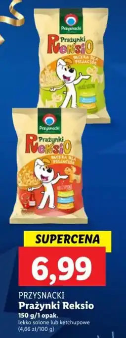 Lidl Prażynki Reksio 150 g/1 opak. oferta