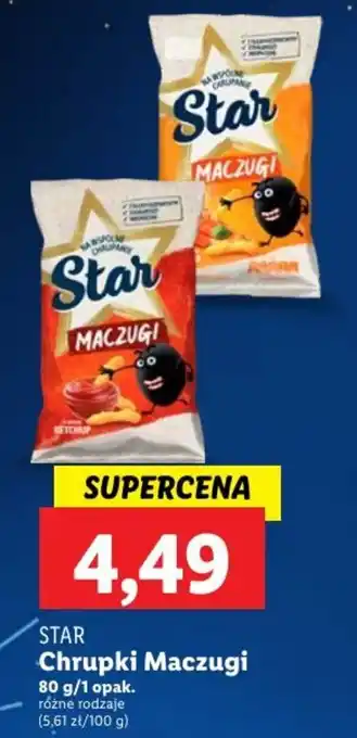 Lidl Chrupki Maczugi 80 g/1 opak. oferta