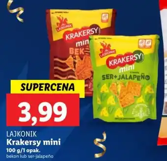 Lidl Krakersy mini 100 g/1 opak. oferta
