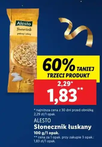 Słonecznik łuskany 100 g/1 opak.