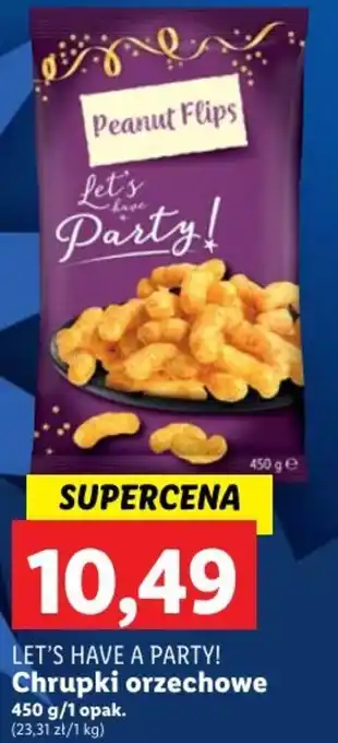 Lidl Chrupki orzechowe 450 g/1 opak. oferta